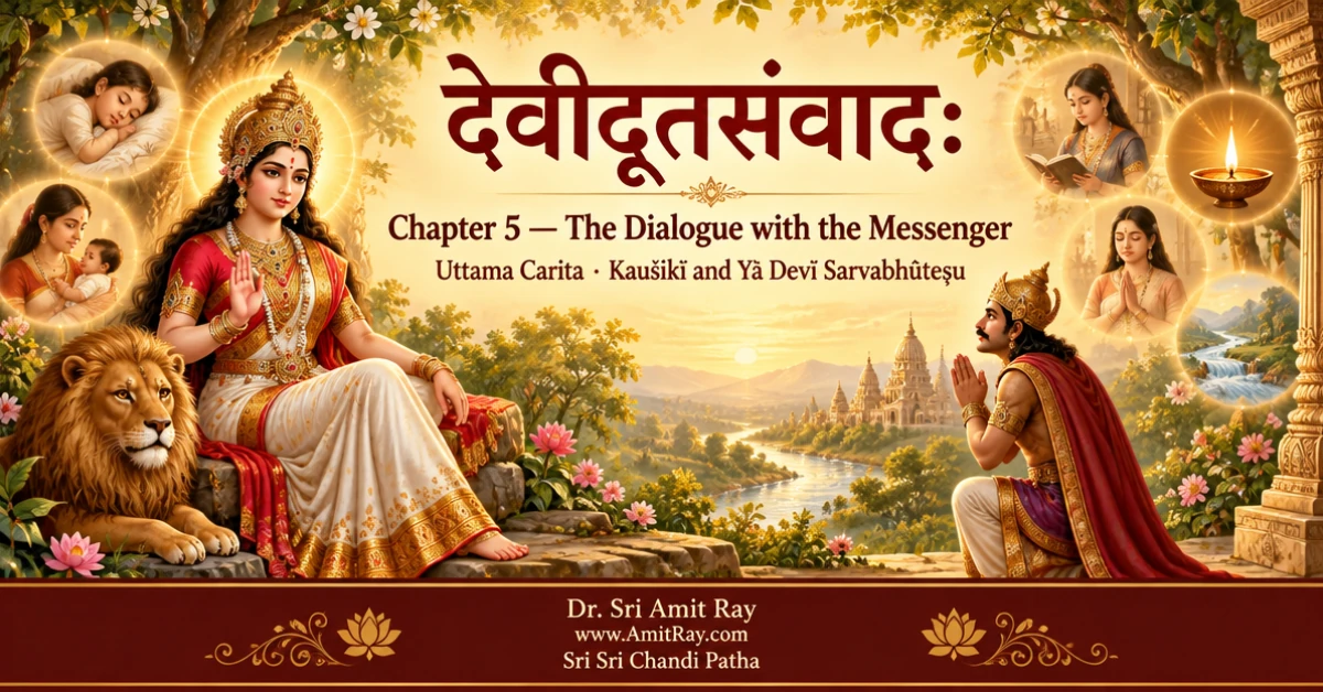 Chapter 5 — Devi Duta Samvada devotional cover