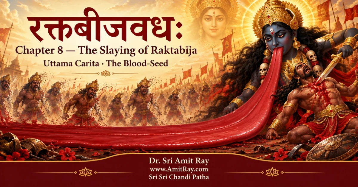 Chapter 8 — Raktabija Vadha devotional cover