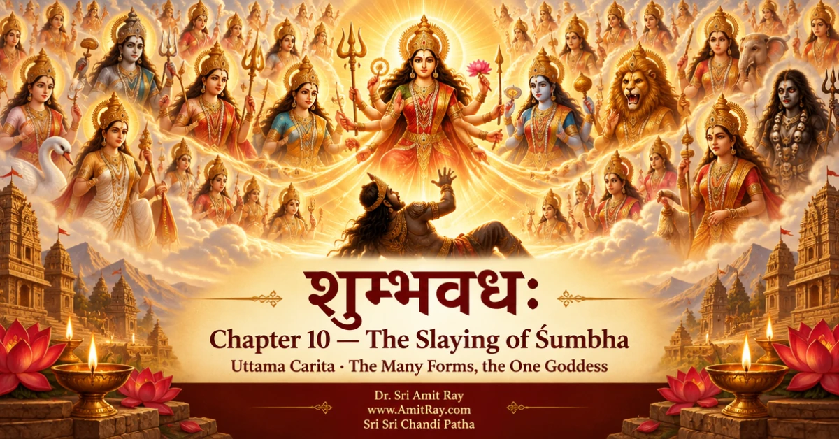 Chapter 10 — Shumbha Vadha devotional cover