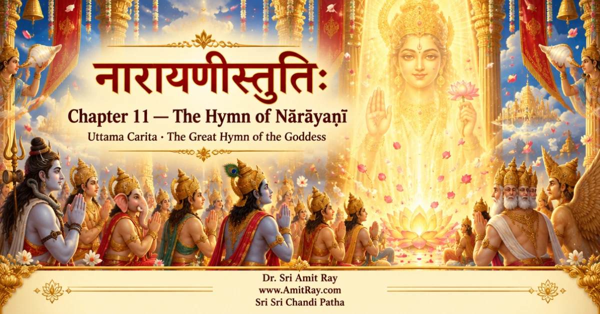 Chapter 11 — Narayani Stuti devotional cover