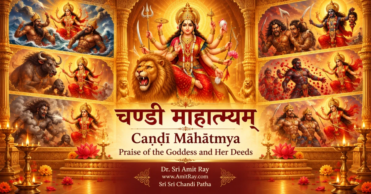 Sri Sri Chandi Mahatmyam devotional cover