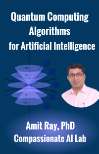 Quantum Computing Algorithms for Artificial Intelligence by Sri Amit Ray - book cover