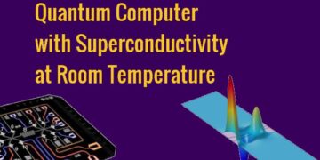 Quantum Computer with Superconductivity at Room Temperature