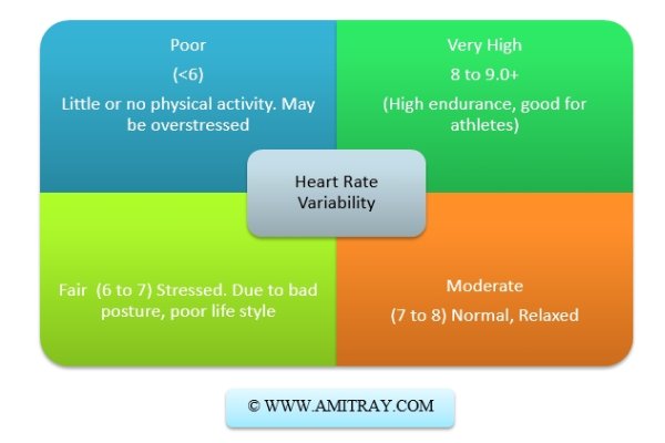 Heart Rate Variability Levels
