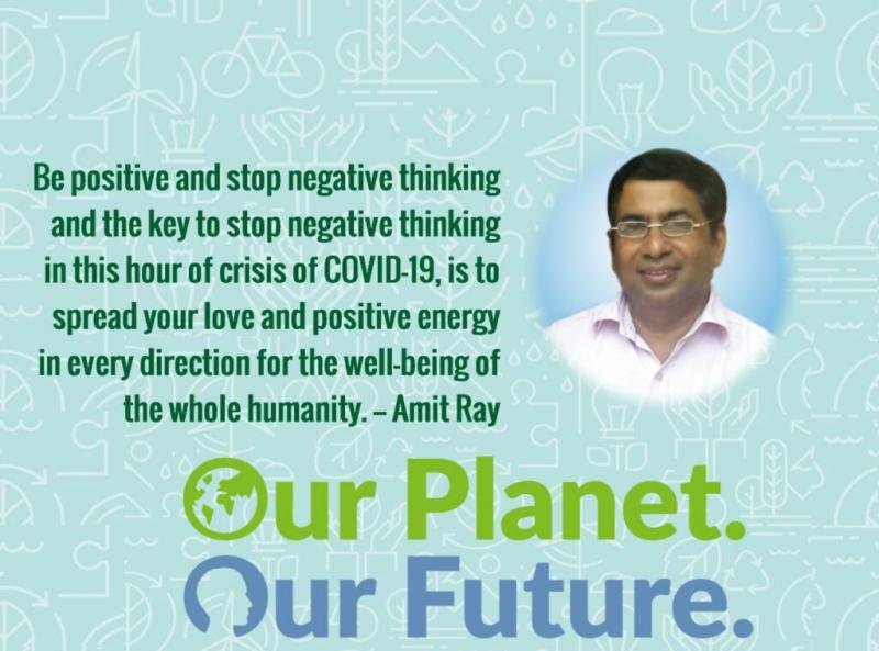 Be Positive Stop Negative Thinking Amit Ray Quotes