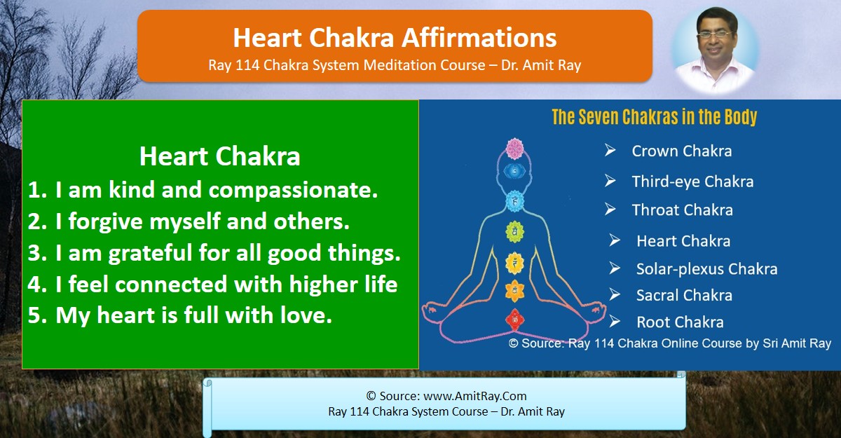 Heart Chakra Affirmations