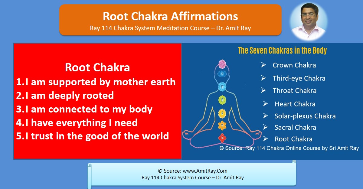 Root Chakra Affirmations