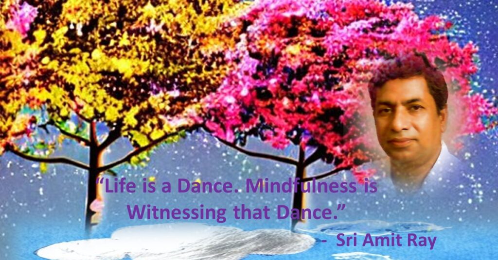Life is a Dance. Mindfulness is Witnessing that Dance - Sri Amit Ray