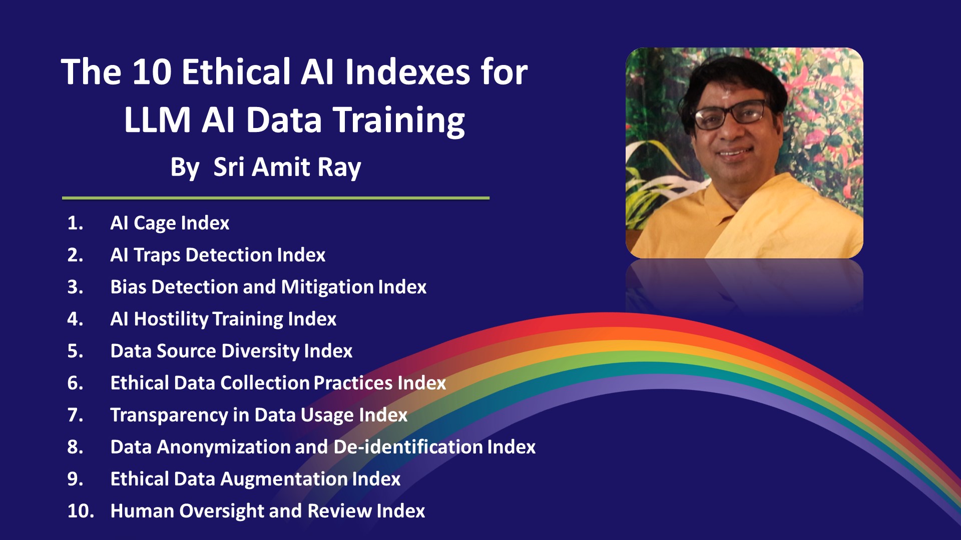 The 10 Ethical AI Indexes for LLM Data Training and Responsible AI