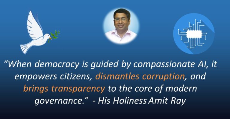 Compassionate AI-Driven Democracy: Power and Challenges