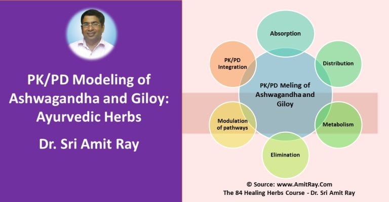PK/PD Modeling of Ashwagandha and Giloy: Ayurvedic Herbs