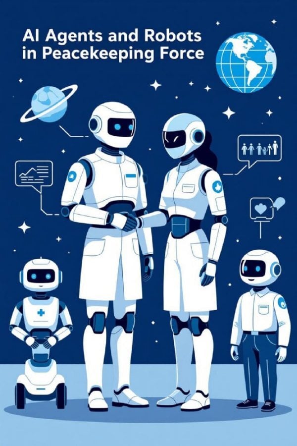 AI Agents and Robots in Peacekeeping Force and Social Care: Compassionate AI Technologies