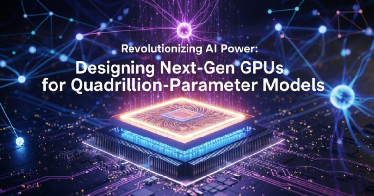 Revolutionizing AI Power: Designing Next-Gen GPUs for Quadrillion-Parameter Models