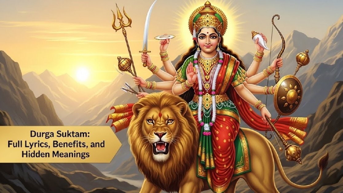 Durga Suktam: Full Lyrics, 7 Powerful Benefits, and Hidden Meanings ✅