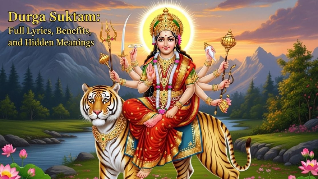 Durga Suktam: Full Lyrics, 7 Powerful Benefits, and Hidden Meanings ✅