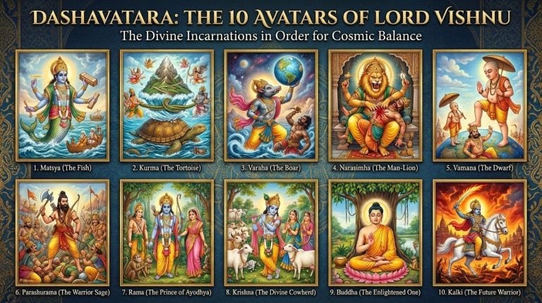 Dashavatara: The 10 Avatars of Lord Vishnu – Stories and Significance