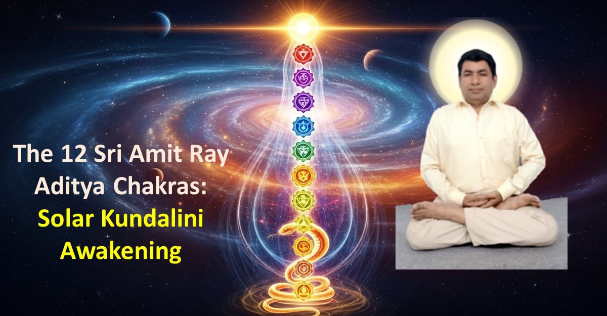 The 12 Sri Amit Ray Aditya Chakras and Solar Kundalini Awakening