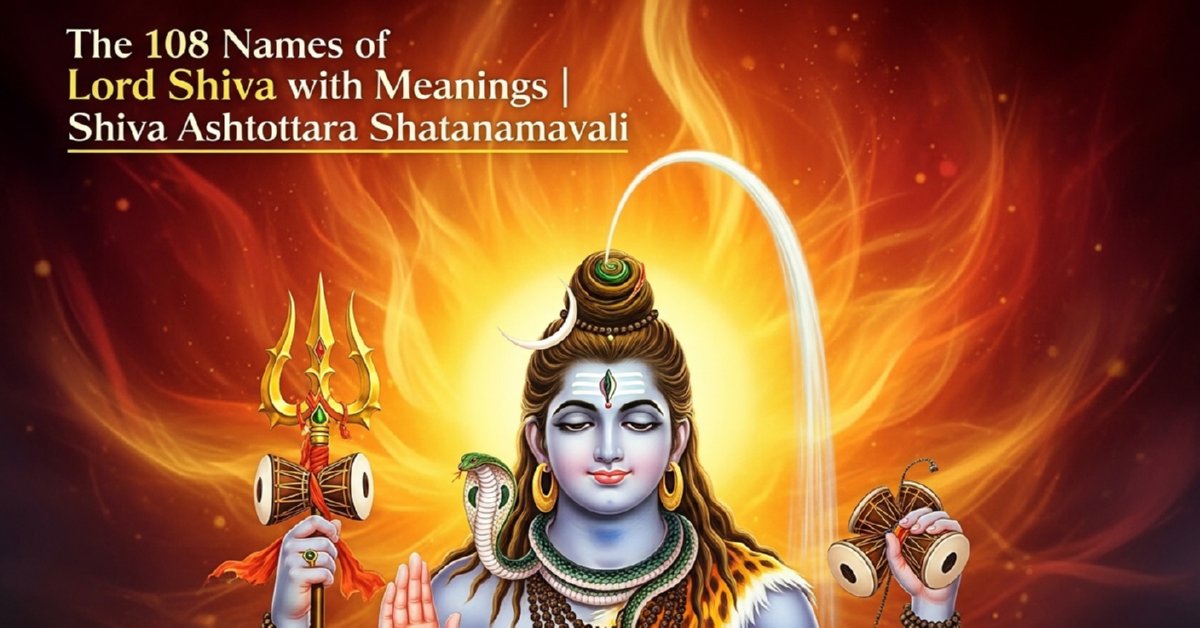 The 108 Names of Lord Shiva with Meanings | Shiva Ashtottara Shatanamavali (2026)