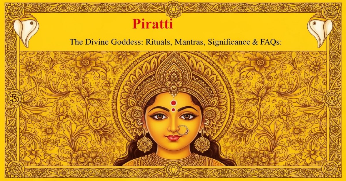 Piratti (Pirāṭṭi) – The Divine Goddess: Rituals, Mantras, Significance & FAQs