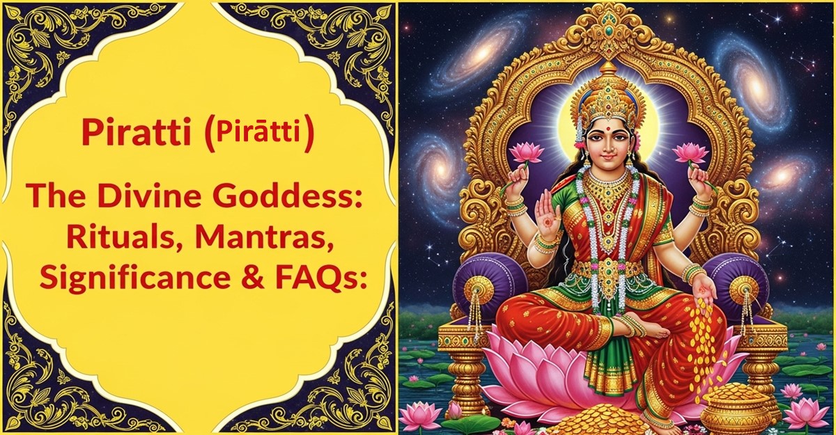 Piratti (Pirāṭṭi) – The Divine Goddess: Rituals, Mantras, Significance & FAQs