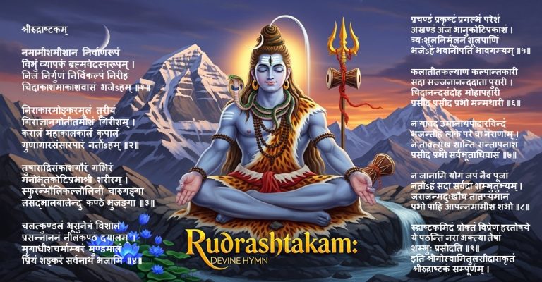 Rudrashtakam: Complete Lyrics, Meaning & Significance – श्रीरुद्राष्टकम् | Namamisham Ishana