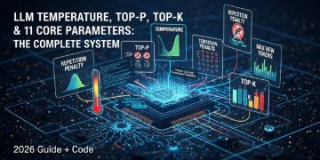 LLM Temperature, Top-P, Top-K & 11 Core Parameters: The Complete System (2026 Guide + Code)