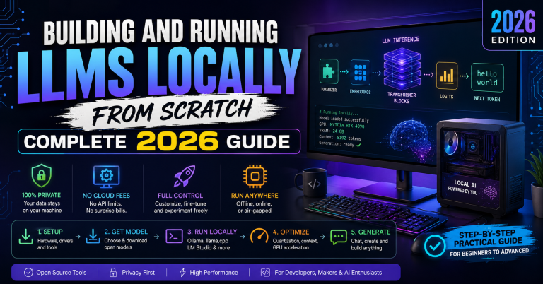 Building and Running LLMs Locally from Scratch – Complete 2026 Guide