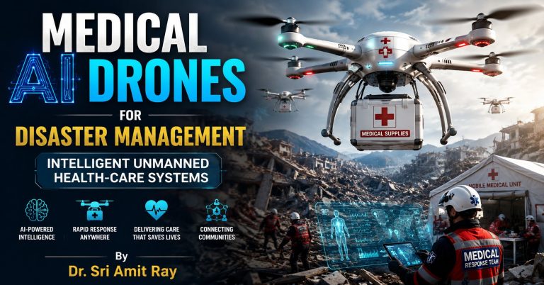 Medical AI Drones for Disaster Management: Intelligent Unmanned Health-Care Systems