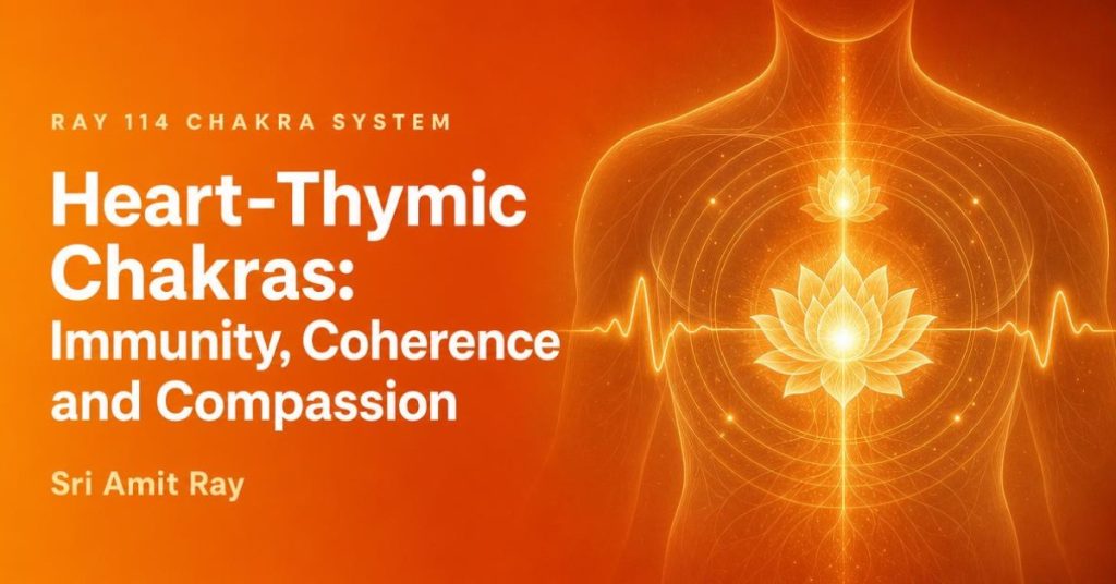 Sri Amit Ray’s Heart–Thymic Chakras: The Immunity, Coherence, and Compassion Axis - Sri Amit Ray