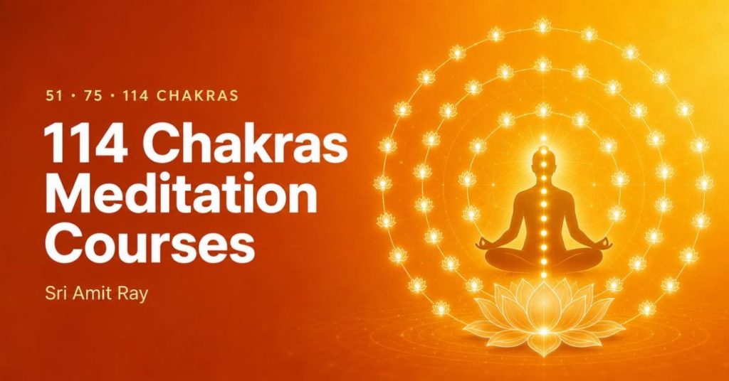 Sri Amit Ray 114 Chakras Meditation Courses: 51, 75 and 114 Chakras